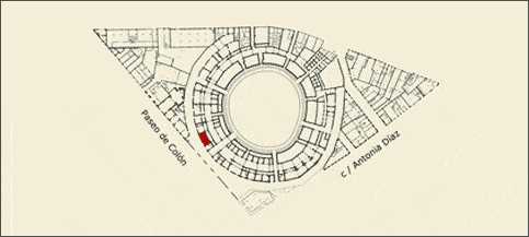 Mapa Ubicación Tienda Maestranza de Sevilla