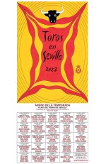 Year 2023 Bullfighting Poster. Norman Foster
